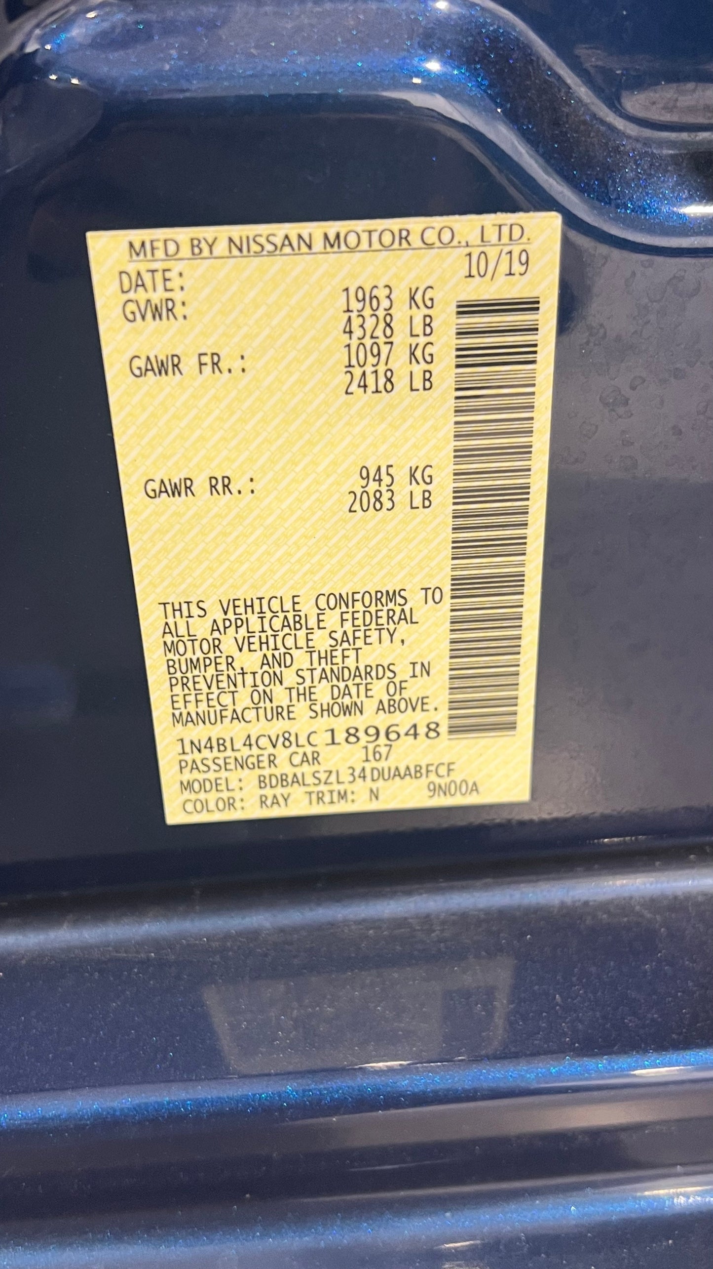 Altima SR 2020 full option