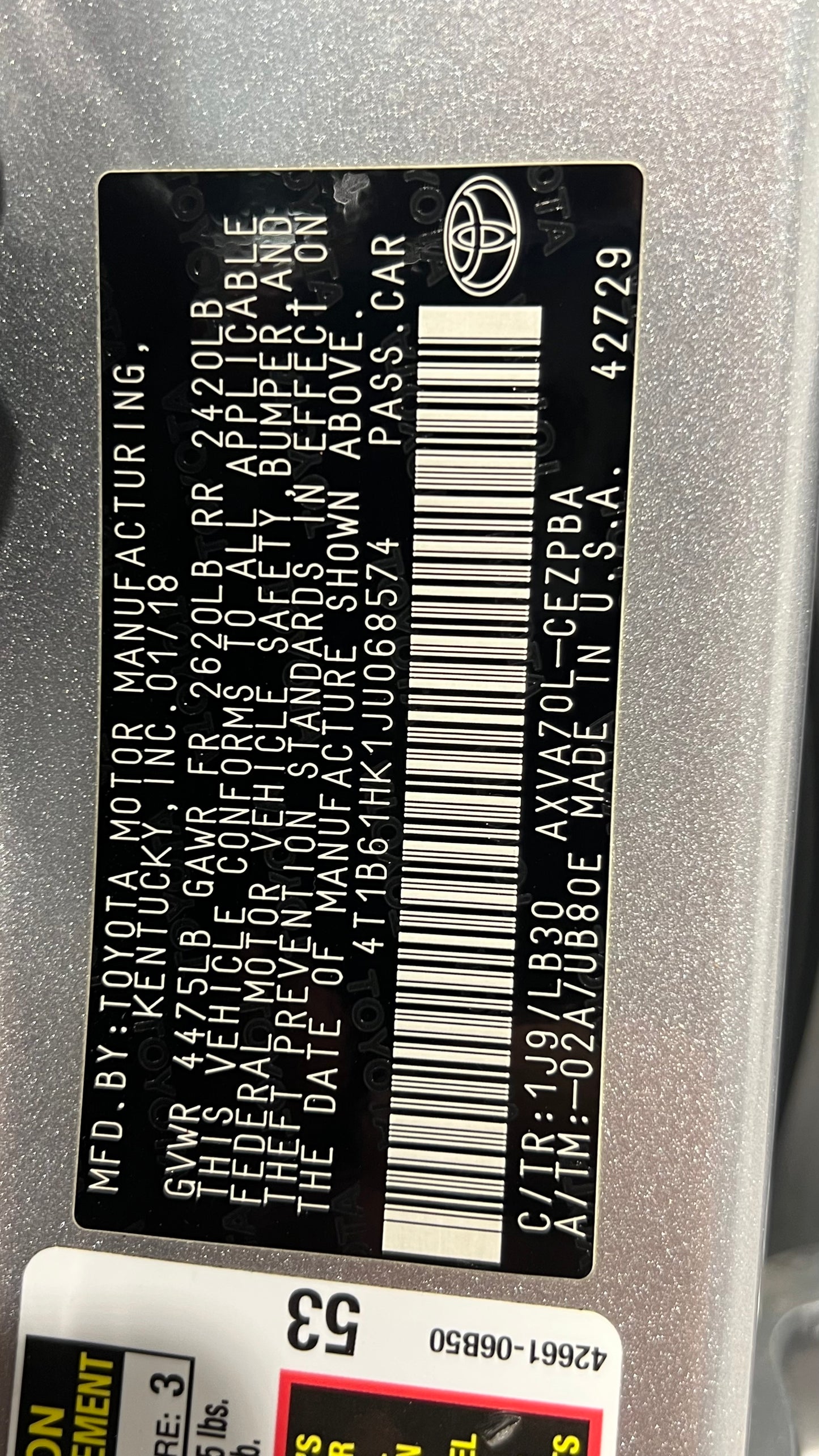 Camry xse 2018 full option